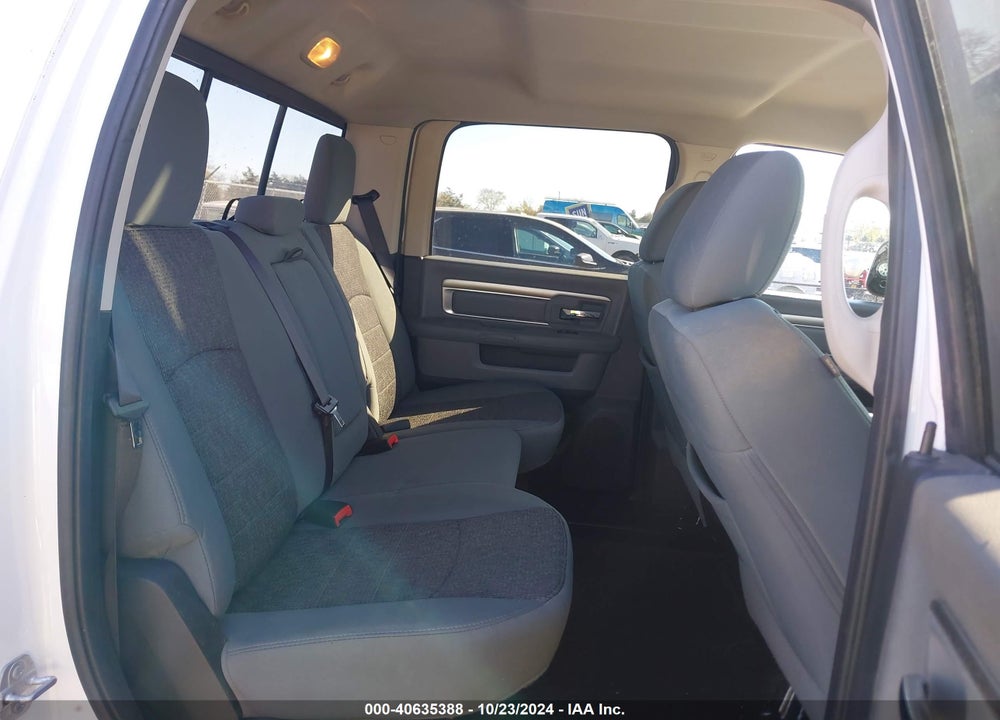 2017 RAM 1500 BIG HORN 4X4 5'7 BOX VIN: 3C6RR7LT6HG746348