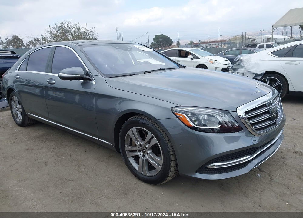 2019 MERCEDES-BENZ S 560 4MATIC VIN: WDDUG8GB2KA473517