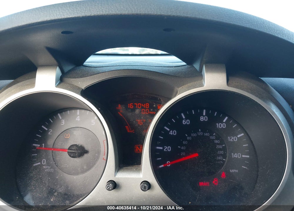 2011 NISSAN JUKE SV VIN: JN8AF5MRXBT001431