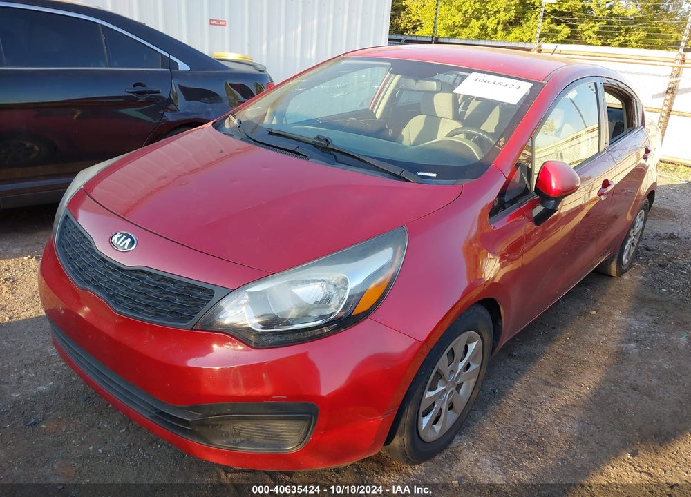 2015 KIA RIO LX VIN: KNADM4A38F6455638