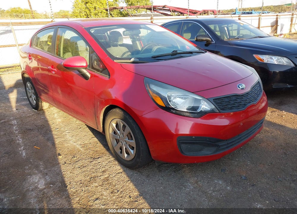 2015 KIA RIO LX VIN: KNADM4A38F6455638