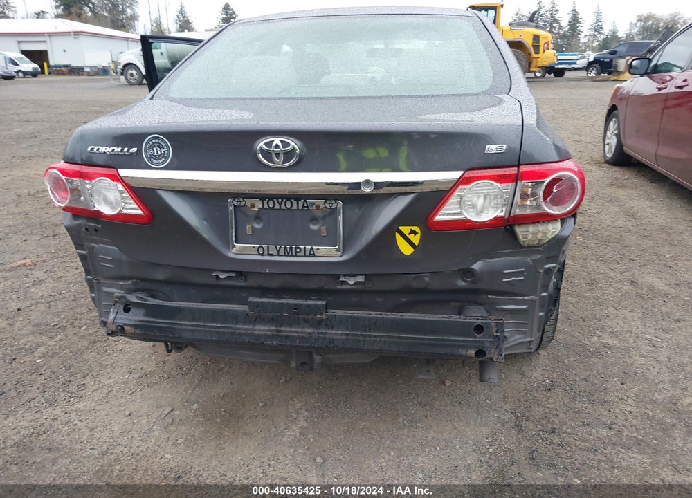 2011 TOYOTA COROLLA LE VIN: JTDBU4EE0BJ103828