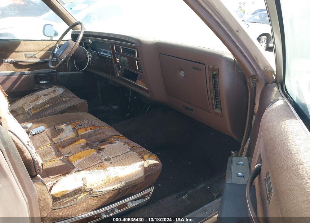 1984 OLDSMOBILE DELTA 88 ROYALE BROUGHAM VIN: 1G3AY69Y1EX317664
