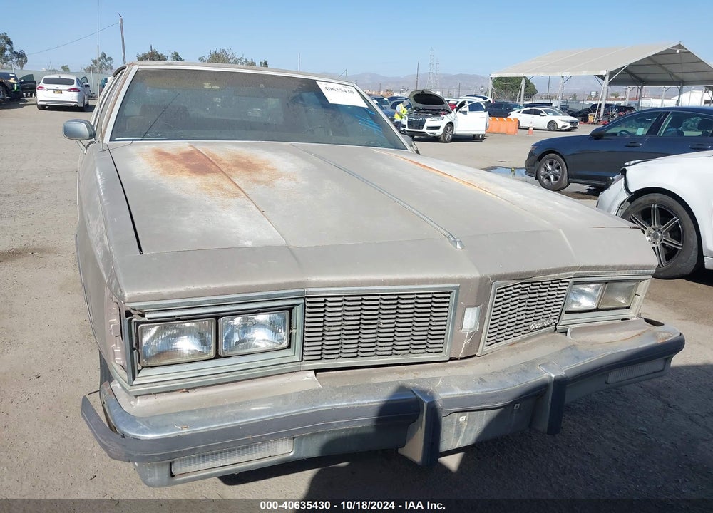 1984 OLDSMOBILE DELTA 88 ROYALE BROUGHAM VIN: 1G3AY69Y1EX317664