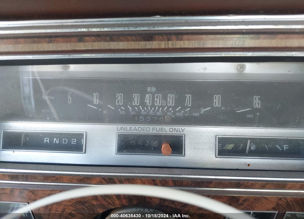1984 OLDSMOBILE DELTA 88 ROYALE BROUGHAM VIN: 1G3AY69Y1EX317664