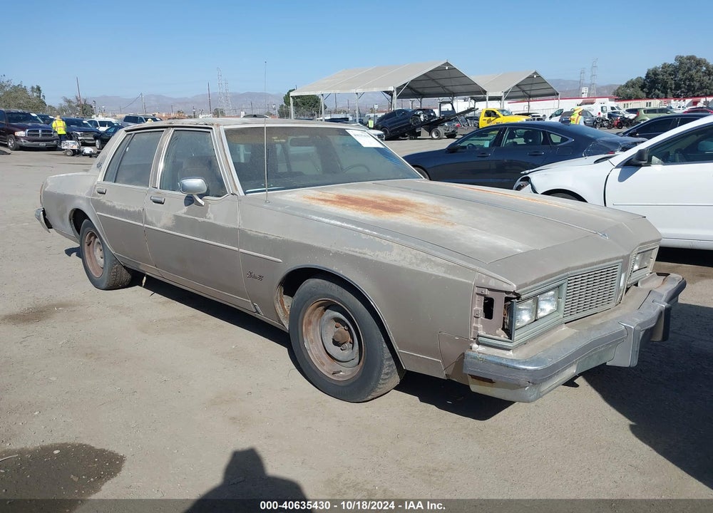 1984 OLDSMOBILE DELTA 88 ROYALE BROUGHAM VIN: 1G3AY69Y1EX317664