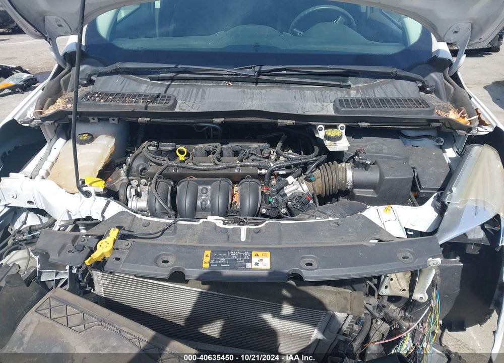 2014 FORD ESCAPE S VIN: 1FMCU0F71EUA62993