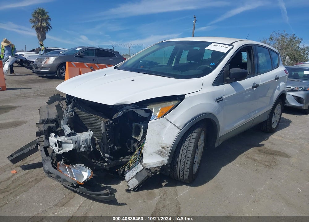 2014 FORD ESCAPE S VIN: 1FMCU0F71EUA62993