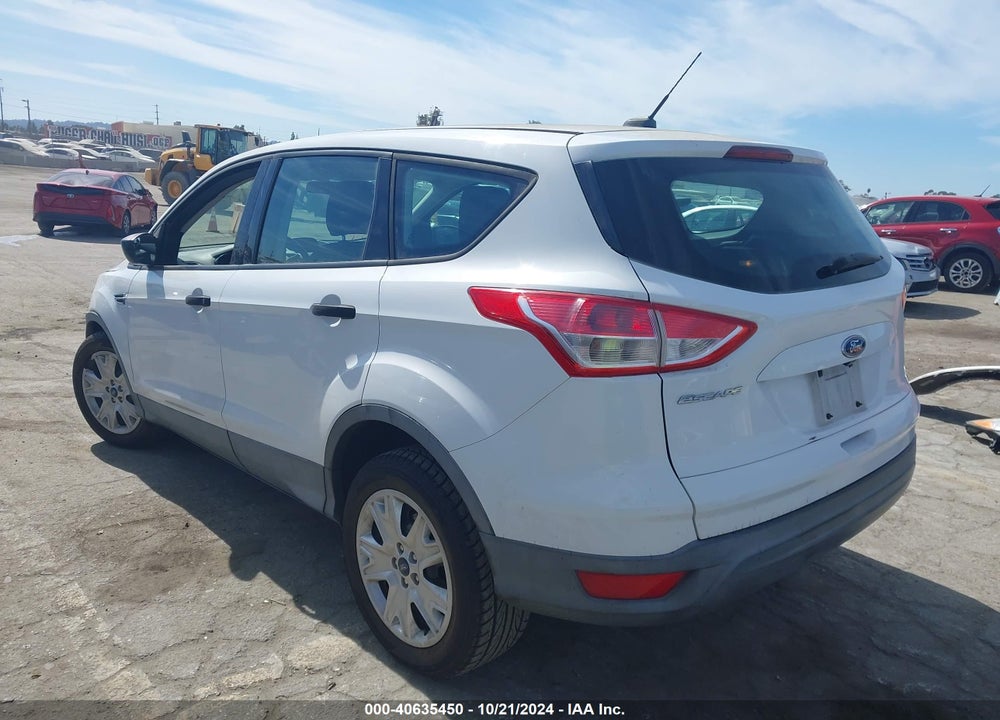 2014 FORD ESCAPE S VIN: 1FMCU0F71EUA62993
