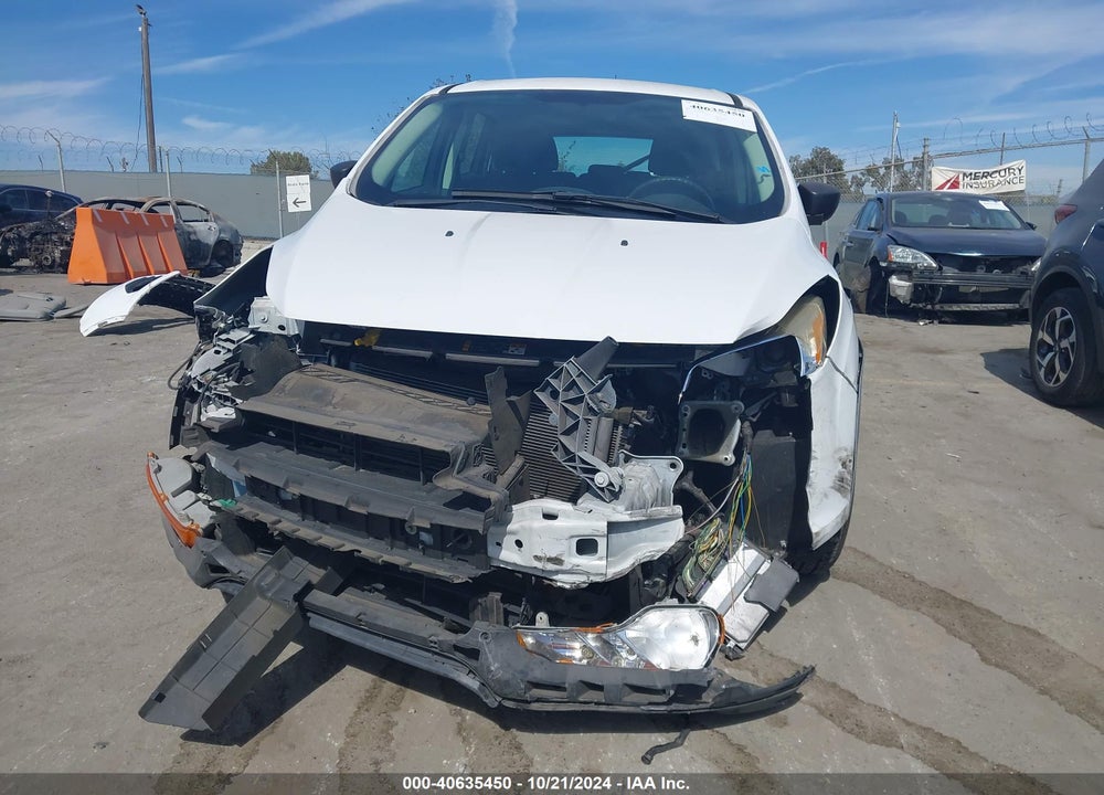 2014 FORD ESCAPE S VIN: 1FMCU0F71EUA62993