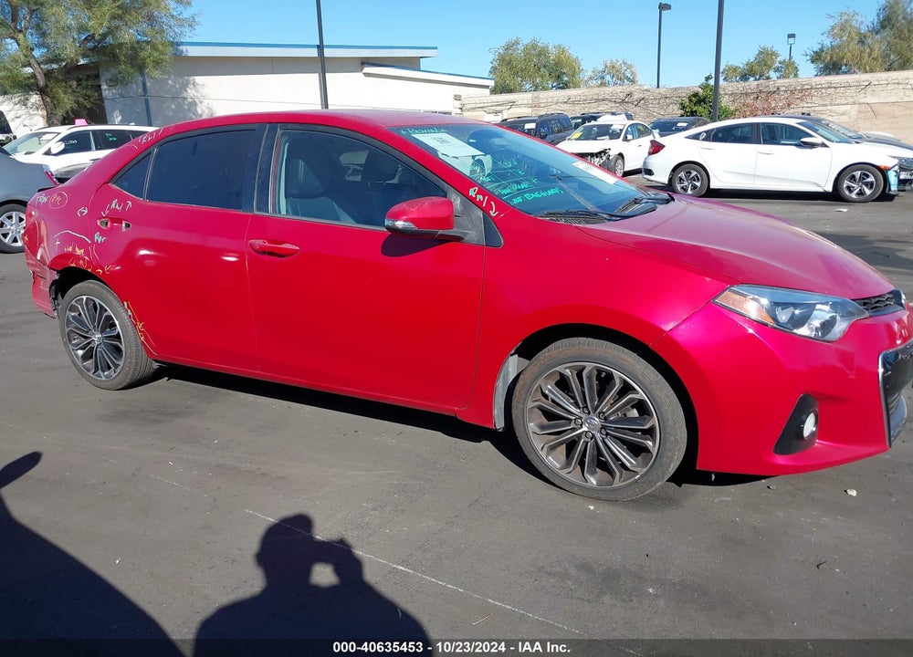 2014 TOYOTA COROLLA S PLUS VIN: 5YFBURHE6EP047841