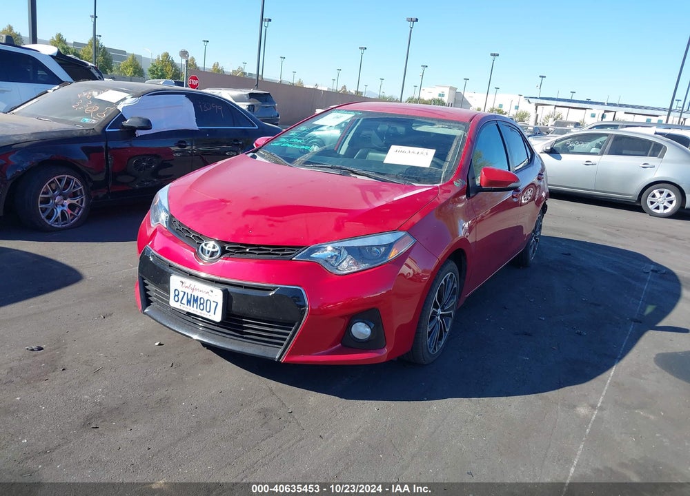 2014 TOYOTA COROLLA S PLUS VIN: 5YFBURHE6EP047841