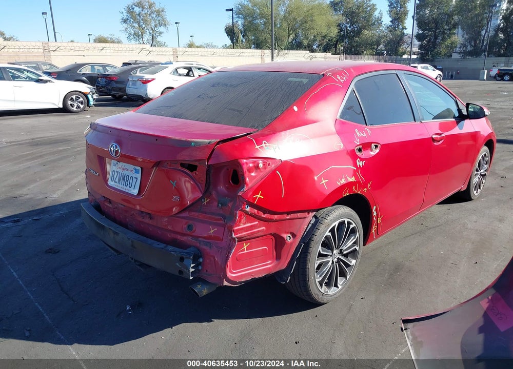 2014 TOYOTA COROLLA S PLUS VIN: 5YFBURHE6EP047841