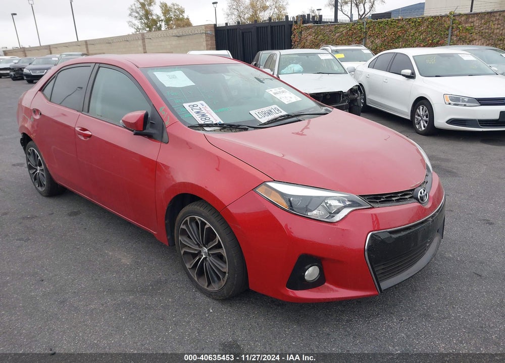 2014 TOYOTA COROLLA S PLUS VIN: 5YFBURHE6EP047841