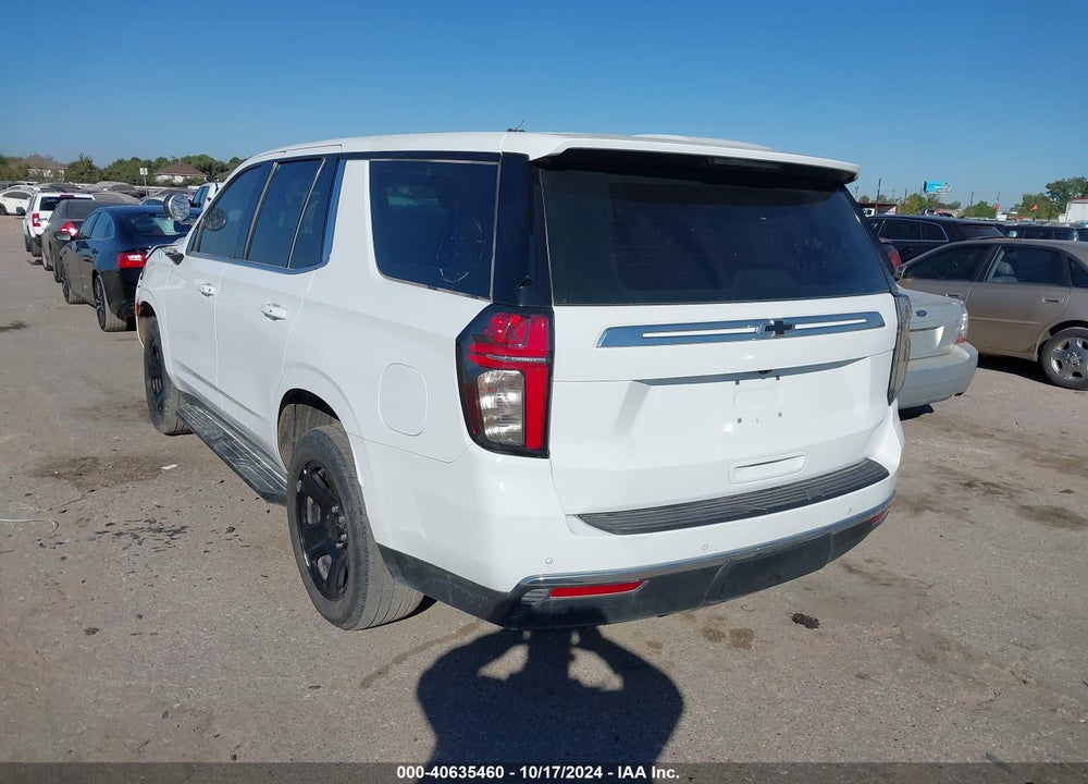 2022 CHEVROLET TAHOE 2WD COMMERCIAL FLEET VIN: 1GNSCLED6NR138309