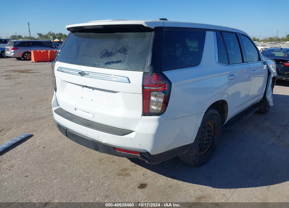 2022 CHEVROLET TAHOE 2WD COMMERCIAL FLEET VIN: 1GNSCLED6NR138309