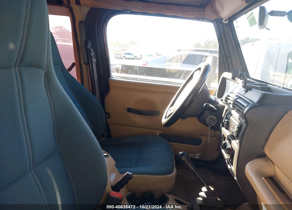 2002 JEEP WRANGLER SAHARA VIN: 1J4FA59S62P761404
