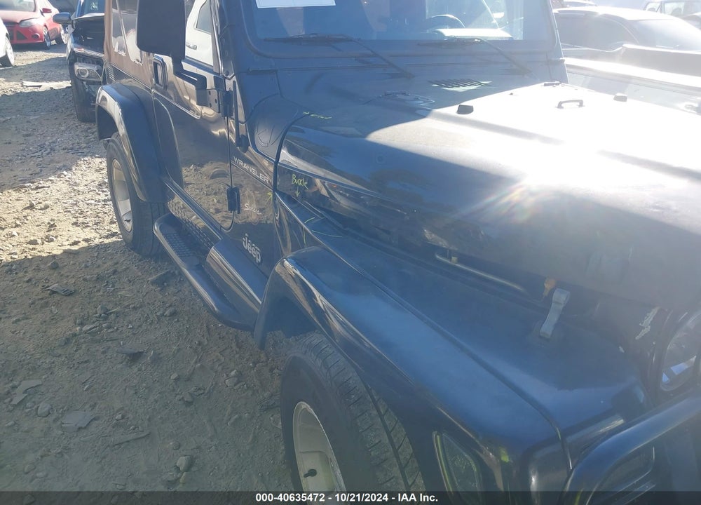 2002 JEEP WRANGLER SAHARA VIN: 1J4FA59S62P761404