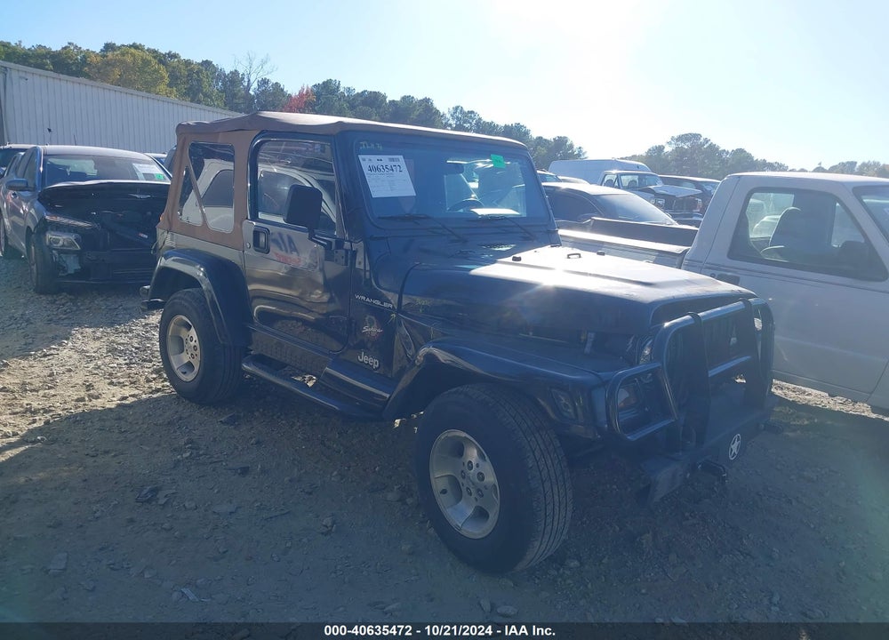 2002 JEEP WRANGLER SAHARA VIN: 1J4FA59S62P761404