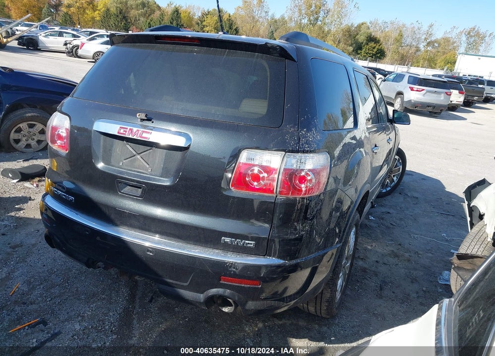 2011 GMC ACADIA DENALI VIN: 1GKKVTED3BJ250809