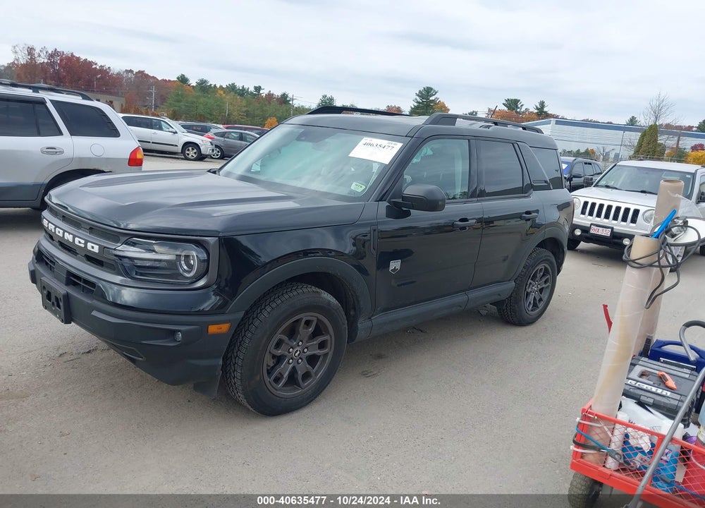 2021 FORD BRONCO SPORT BIG BEND VIN: 3FMCR9B62MRB10509