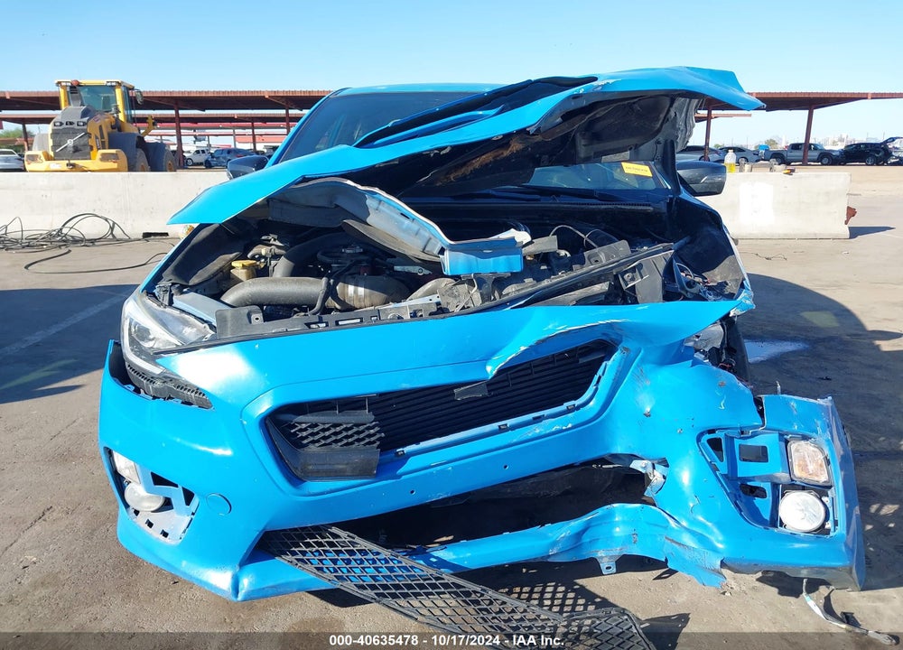 2016 SUBARU WRX STI SERIES.HYPERBLUE VIN: JF1VA2U67G9812971