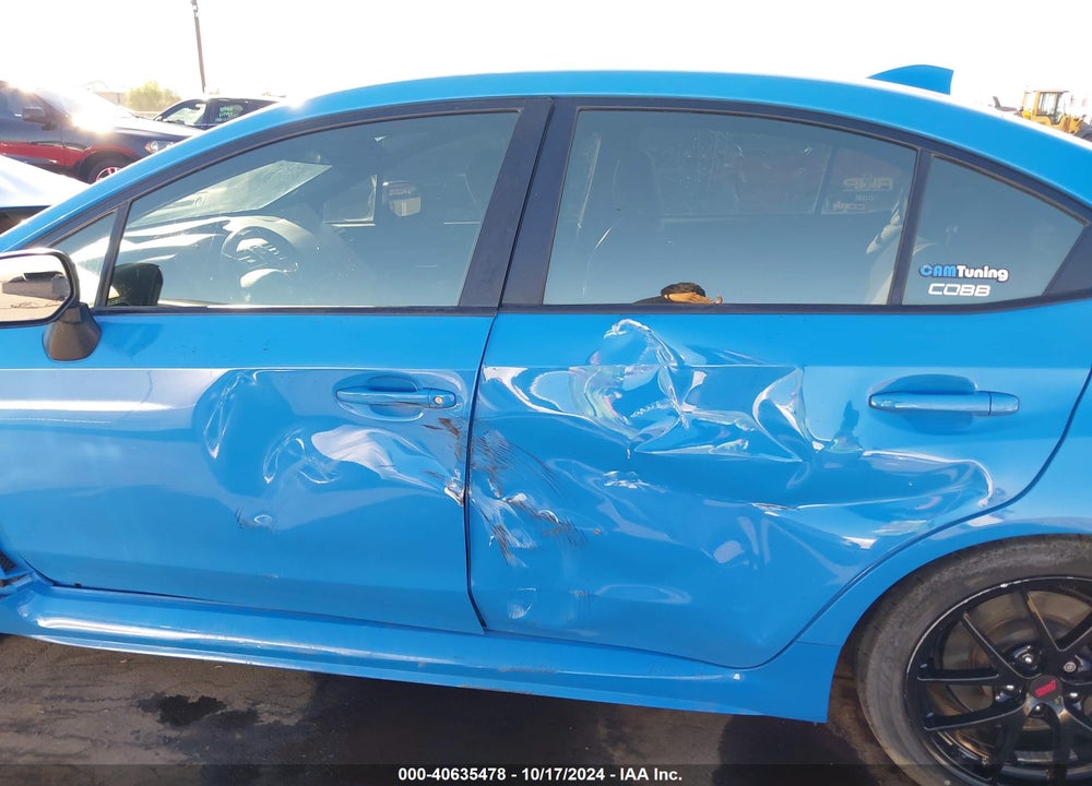 2016 SUBARU WRX STI SERIES.HYPERBLUE VIN: JF1VA2U67G9812971