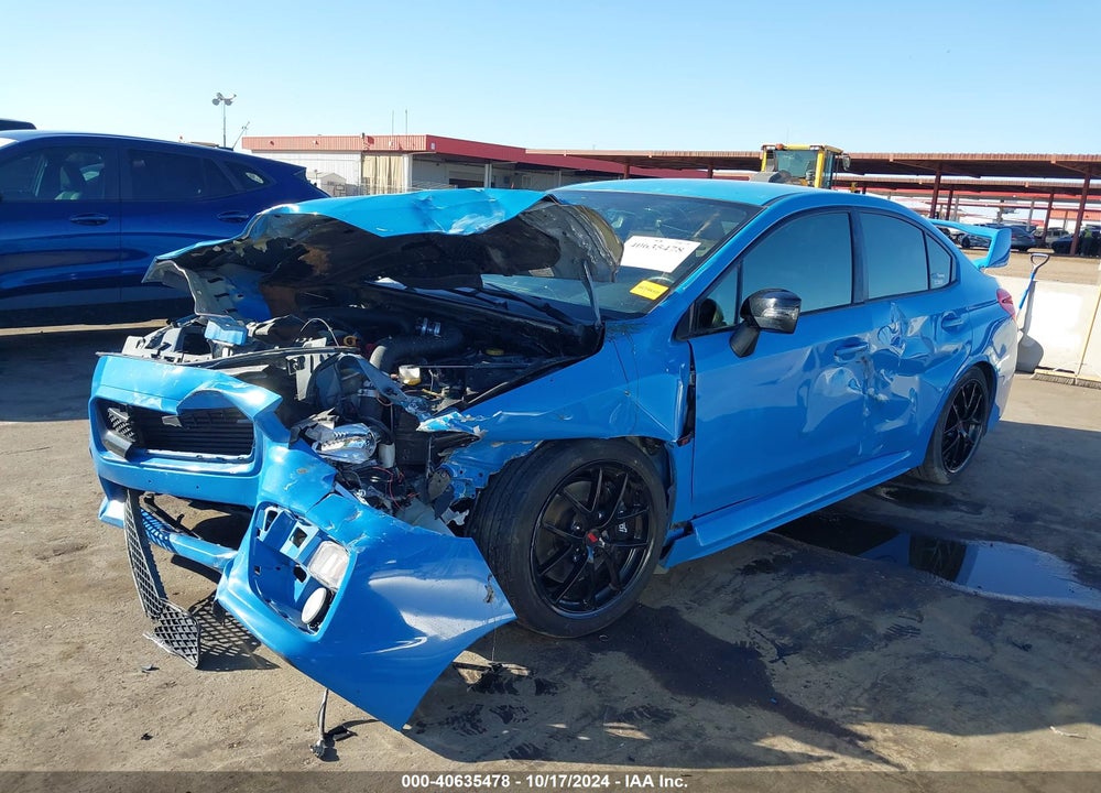 2016 SUBARU WRX STI SERIES.HYPERBLUE VIN: JF1VA2U67G9812971