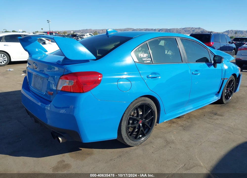 2016 SUBARU WRX STI SERIES.HYPERBLUE VIN: JF1VA2U67G9812971