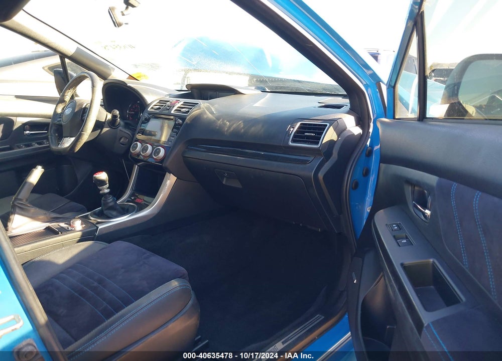 2016 SUBARU WRX STI SERIES.HYPERBLUE VIN: JF1VA2U67G9812971