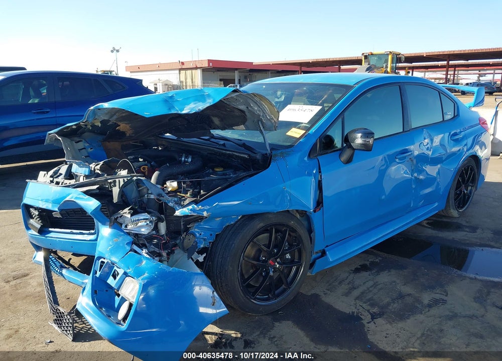 2016 SUBARU WRX STI SERIES.HYPERBLUE VIN: JF1VA2U67G9812971