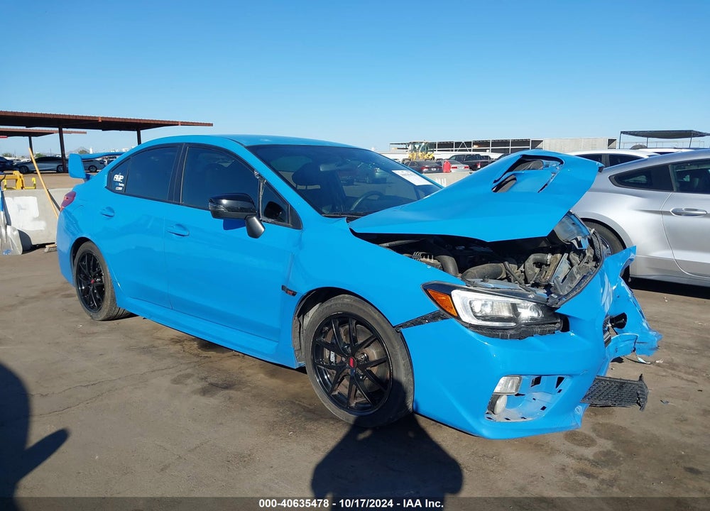 2016 SUBARU WRX STI SERIES.HYPERBLUE VIN: JF1VA2U67G9812971