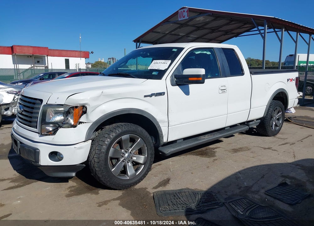 2011 FORD F-150 FX4 VIN: 1FTFX1EF8BKE07399
