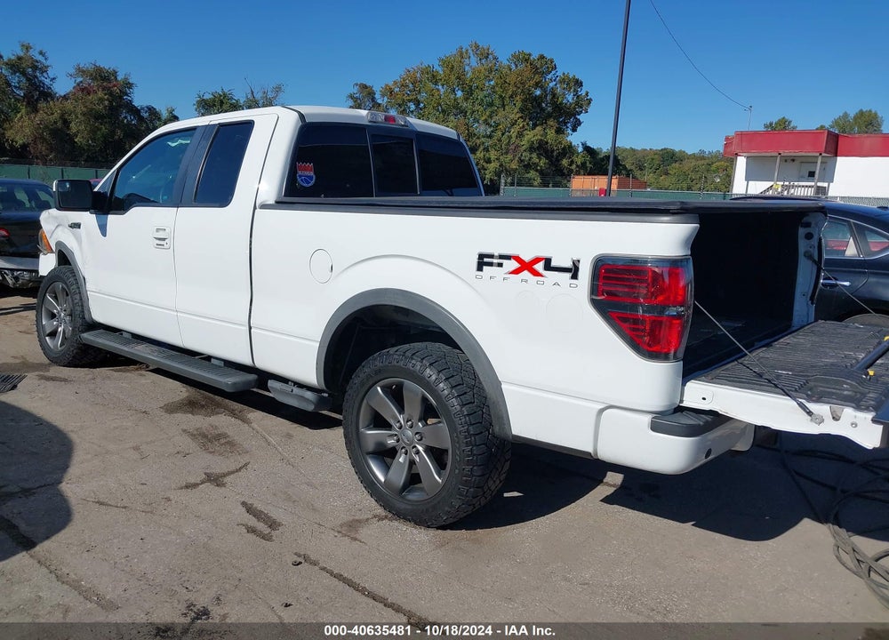 2011 FORD F-150 FX4 VIN: 1FTFX1EF8BKE07399