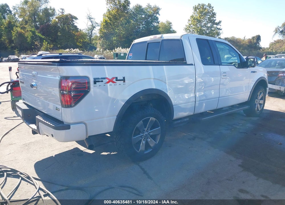 2011 FORD F-150 FX4 VIN: 1FTFX1EF8BKE07399