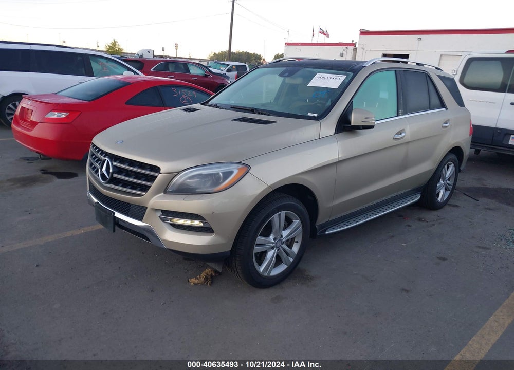 2013 MERCEDES-BENZ ML 350 4MATIC VIN: 4JGDA5HB4DA203003