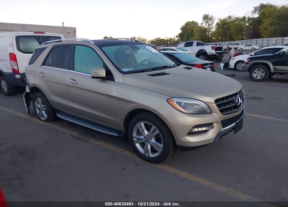 2013 MERCEDES-BENZ ML 350 4MATIC VIN: 4JGDA5HB4DA203003