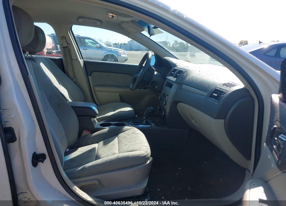 2012 FORD FUSION S VIN: 3FAHP0GA7CR390490