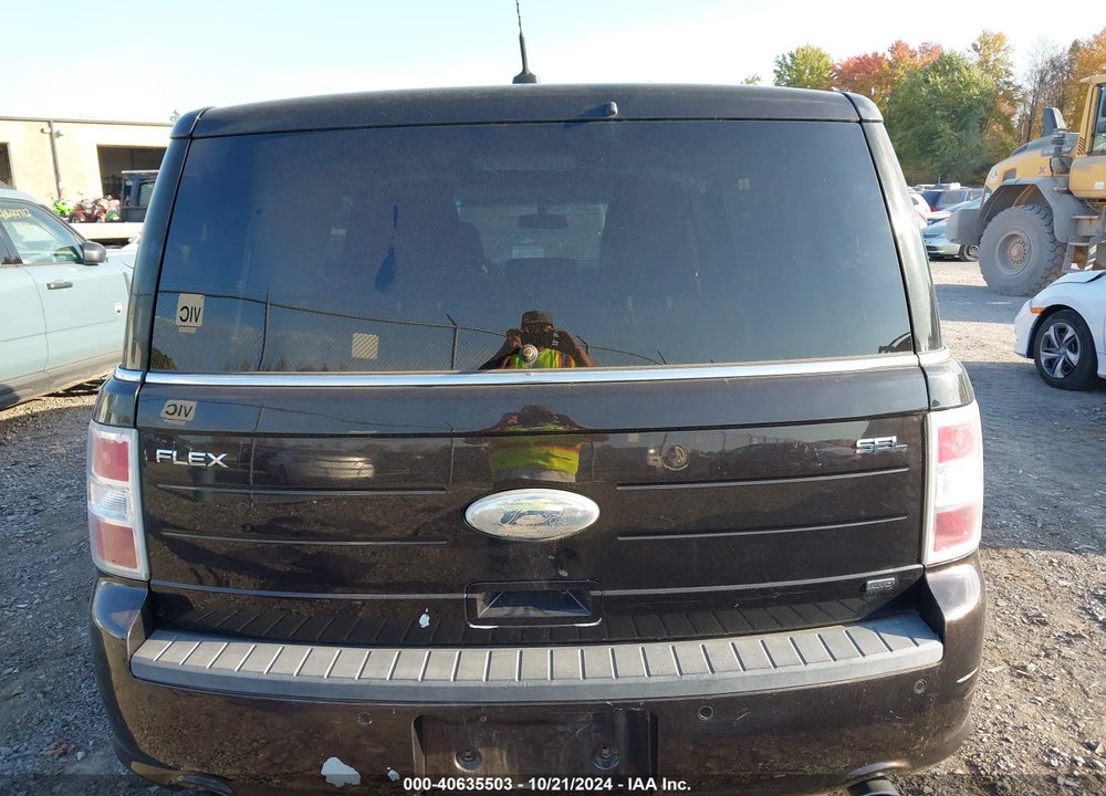 2013 FORD FLEX SEL VIN: 2FMHK6C84DBD02344