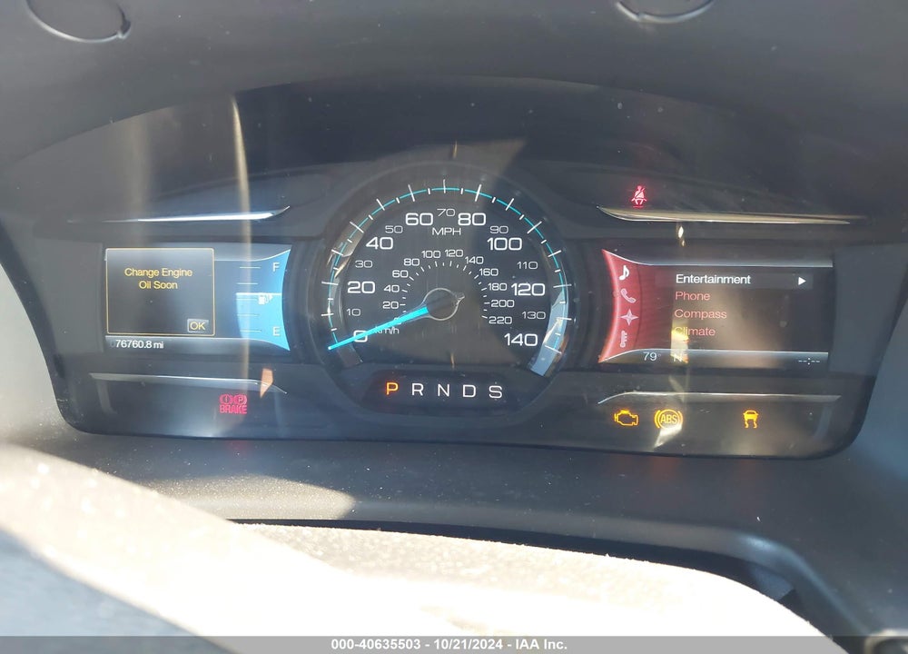 2013 FORD FLEX SEL VIN: 2FMHK6C84DBD02344