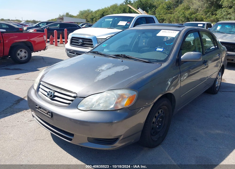2004 TOYOTA COROLLA LE VIN: 1NXBR32E44Z276264