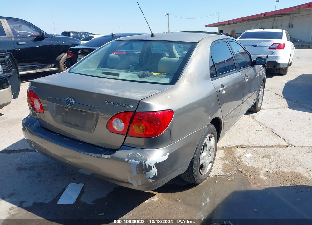 2004 TOYOTA COROLLA LE VIN: 1NXBR32E44Z276264