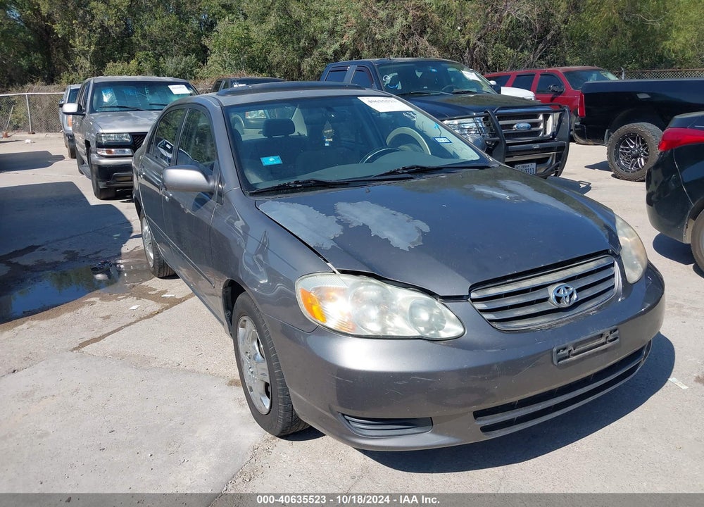 2004 TOYOTA COROLLA LE VIN: 1NXBR32E44Z276264
