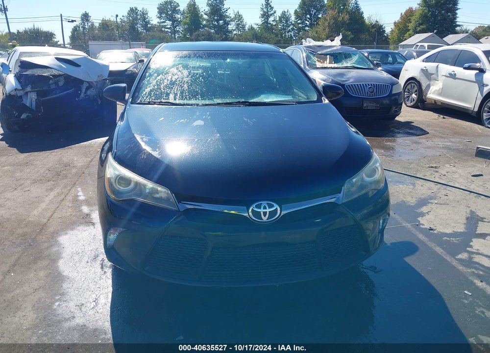 2015 TOYOTA CAMRY SE VIN: 4T1BF1FK2FU062051