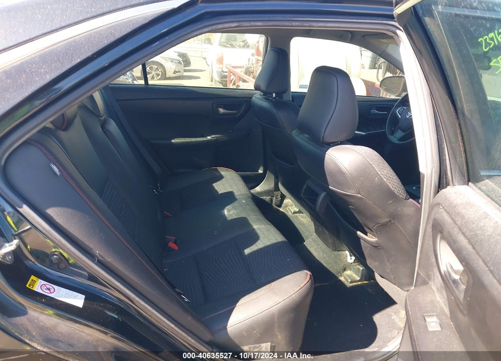 2015 TOYOTA CAMRY SE VIN: 4T1BF1FK2FU062051