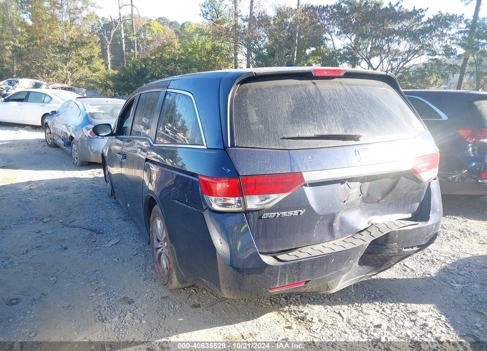 2015 HONDA ODYSSEY EX-L VIN: 5FNRL5H6XFB059202