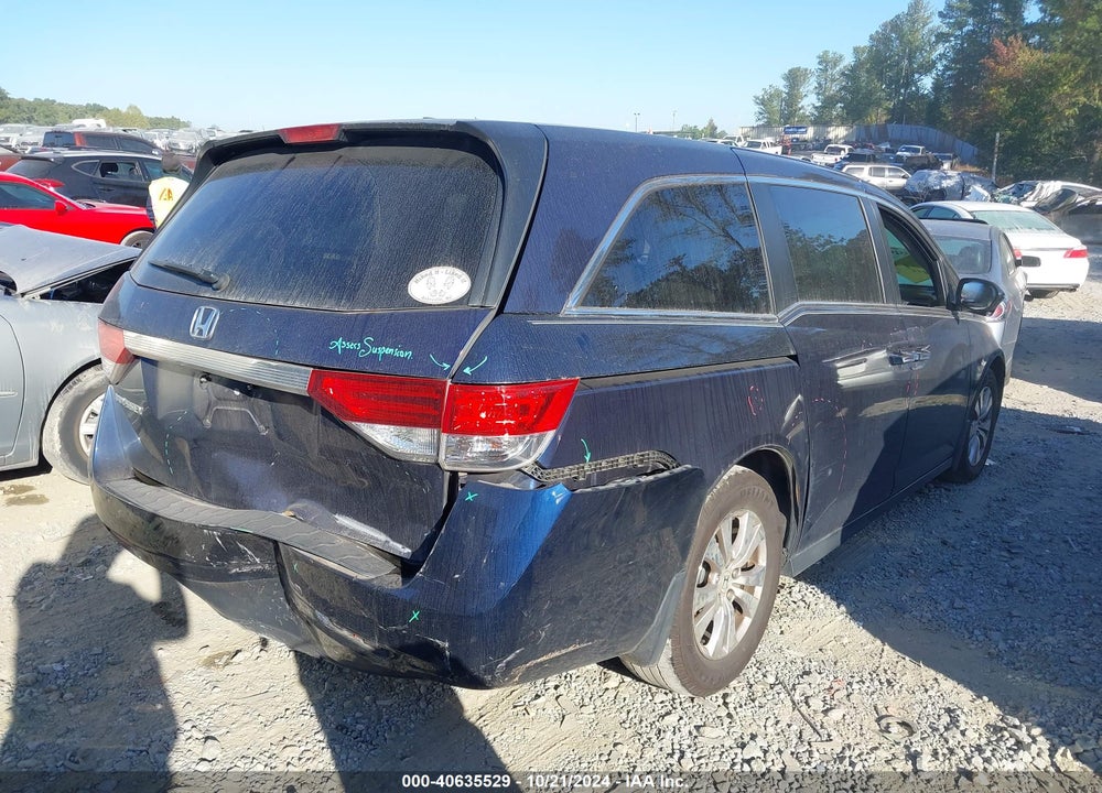 2015 HONDA ODYSSEY EX-L VIN: 5FNRL5H6XFB059202