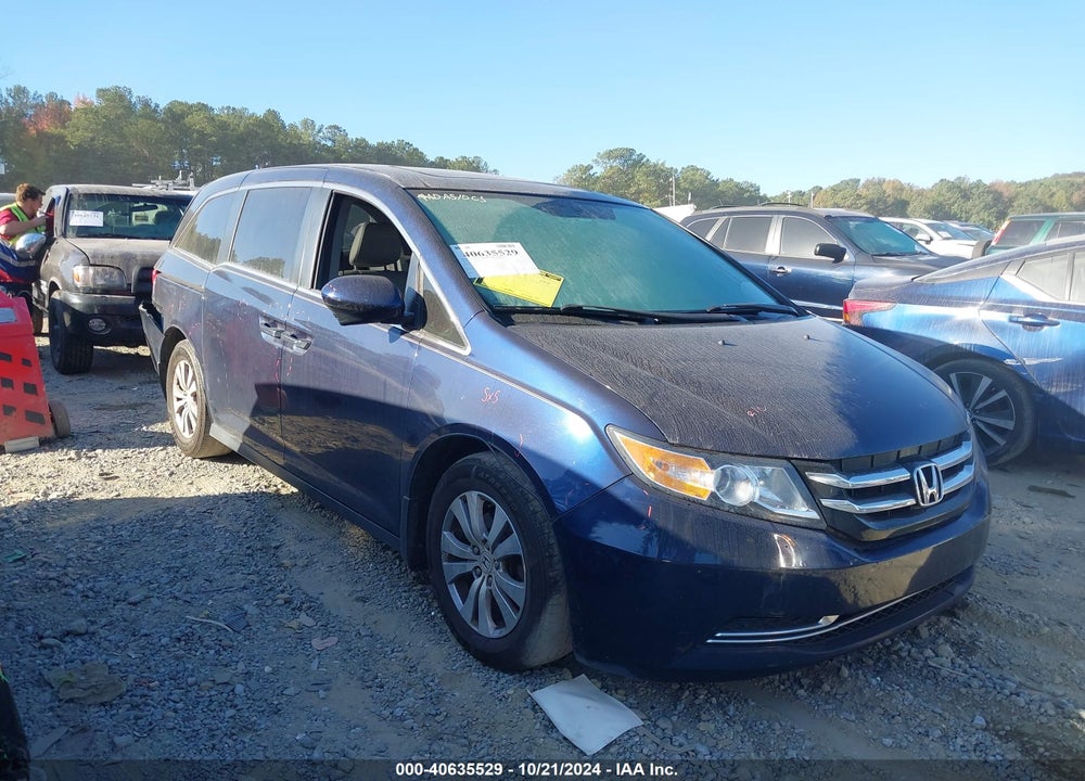 2015 HONDA ODYSSEY EX-L VIN: 5FNRL5H6XFB059202