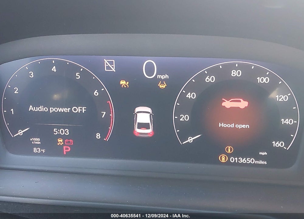 2023 HONDA ACCORD VIN: 1HGCY1F34PA009481