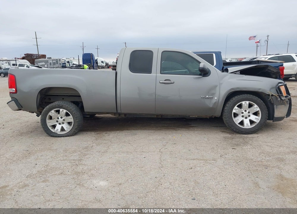 2008 GMC SIERRA 1500 SLE1 VIN: 1GTEC19J98Z289367
